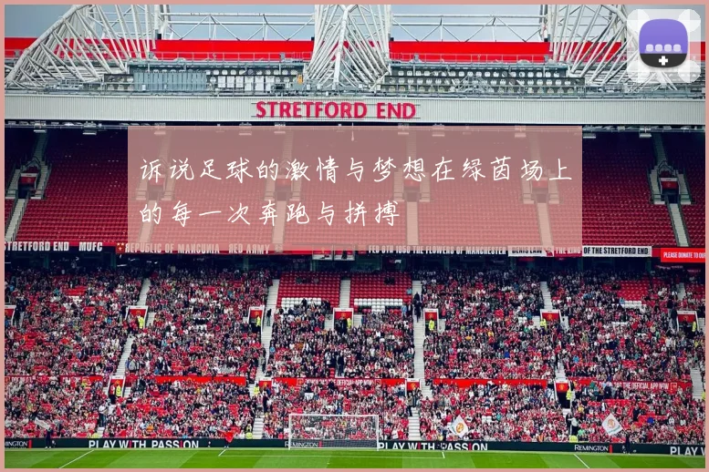 诉说足球的激情与梦想在绿茵场上的每一次奔跑与拼搏